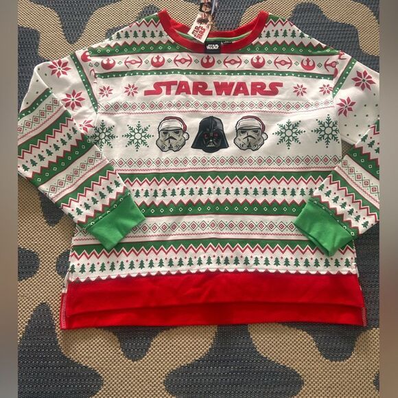 NWT Star Wars ugly Christmas sweater - Picture 1 of 3